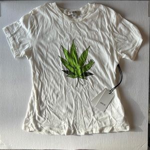 Agolde Cannabis Baby Tee Size: XS
